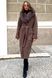 Пальто из шерстяной ткани с отделкой песцом Нэнси (20)