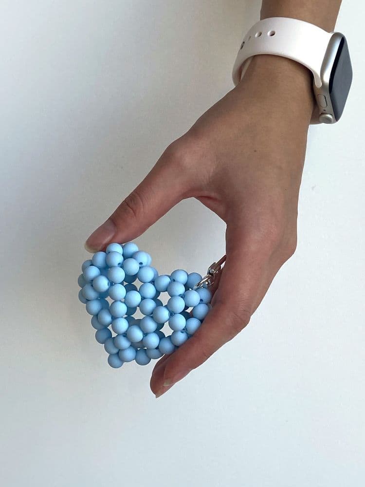 Брелок Сердце 8 (голубой) — 1