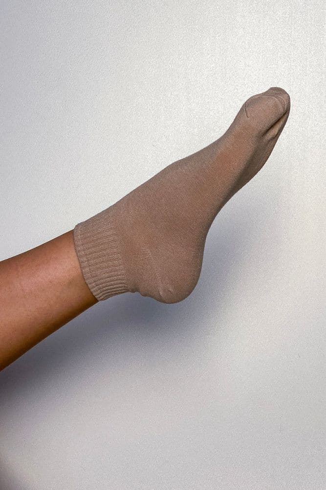 Носки короткие бамбук 36-41 (беж) — 1