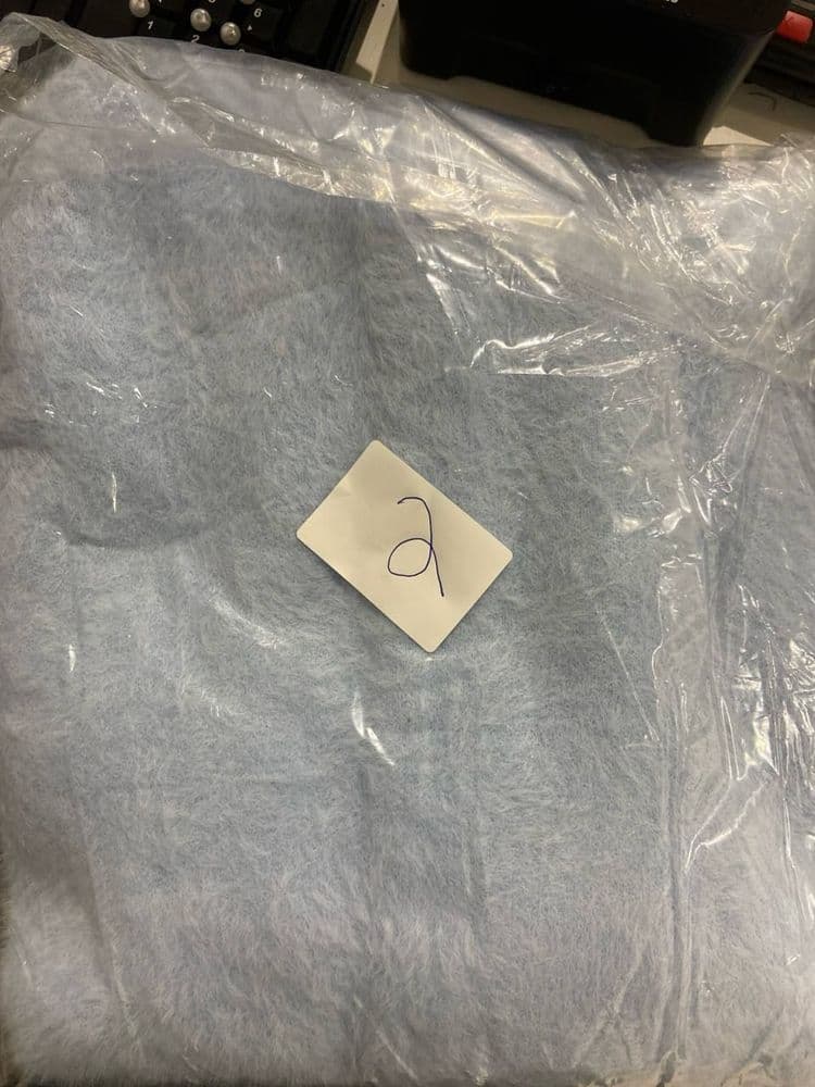 Кардиган короткий з паском ONE SIZE (блакитний) — 7