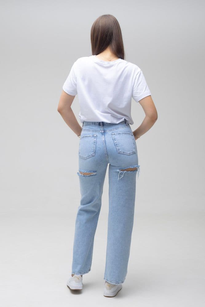 Джинсы 77-12 (голубой) — 5