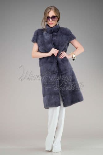 Жилетка из меха норки Ирати
