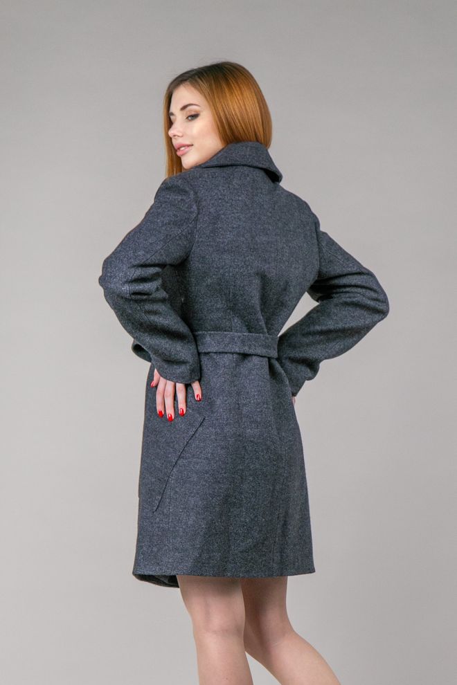 Пальто из шерстяной ткани Авигея (828)