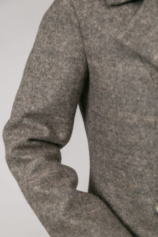Пальто из шерстяной ткани Эсси (809)