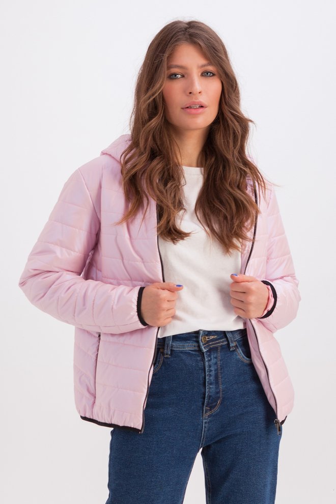 Куртка Трейси с капюшоном розовый 1730032
