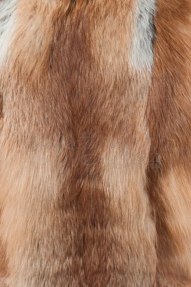 Жилетка из меха лисы Альтер