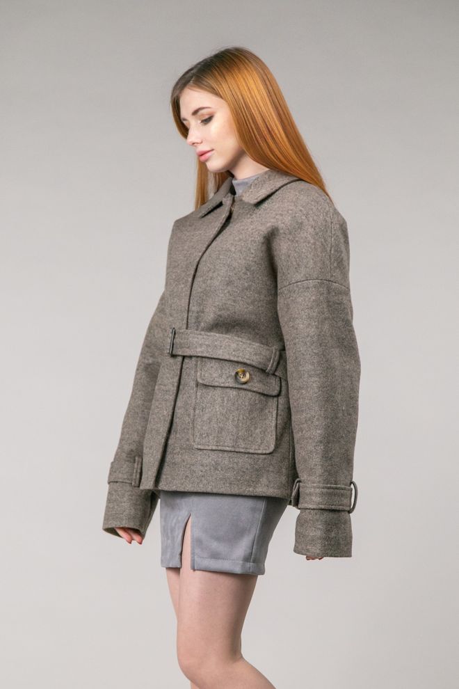 Пальто зимове з шерстяної тканини 335 (809)