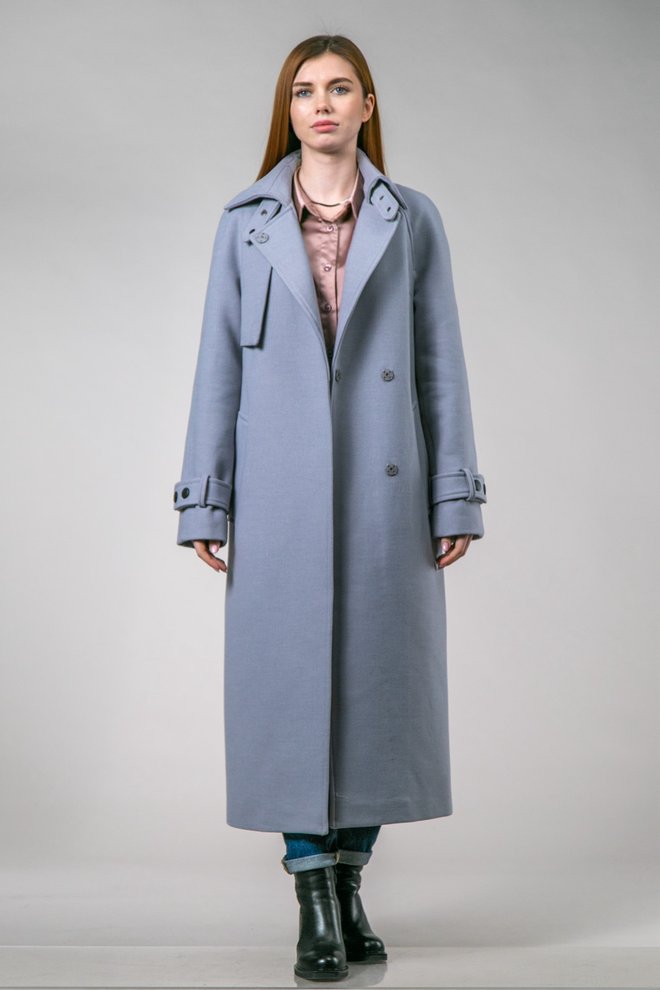 Пальто демисезонное C93-9224 (серый)