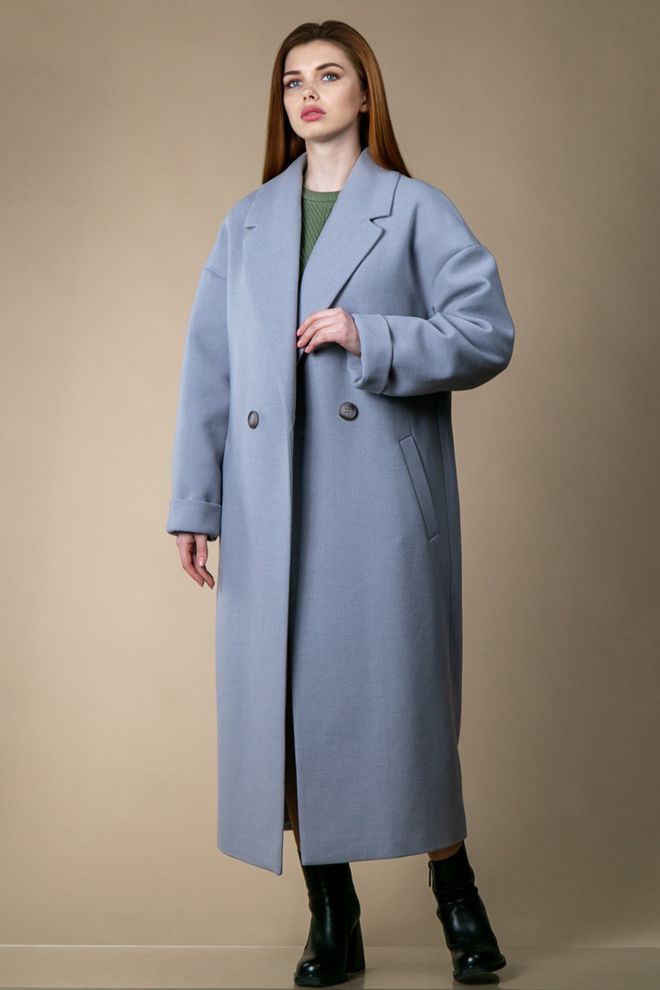 Пальто демисезонное C91-9224 (серый)