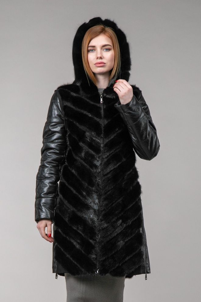 Куртка з хутра норки Фабіані