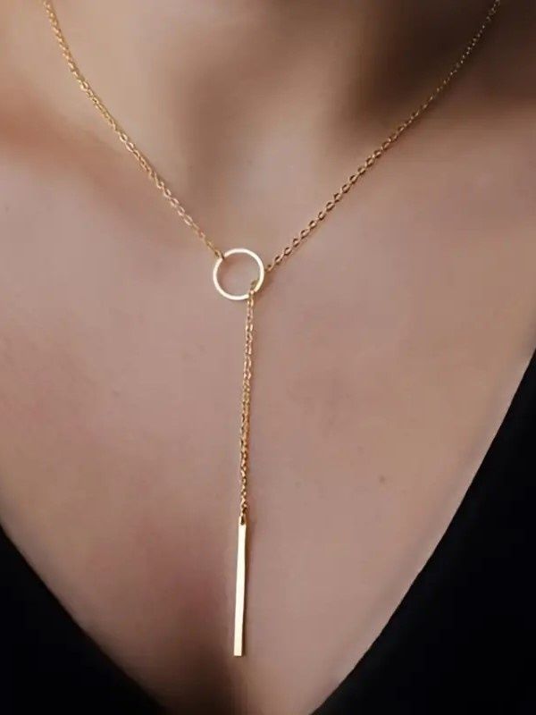 Кольє-затяжка з підвіскою