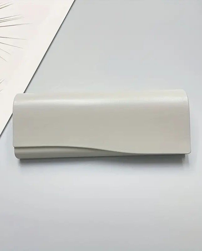 Футляр для окулярів пенал хвиля (світло-сірий)