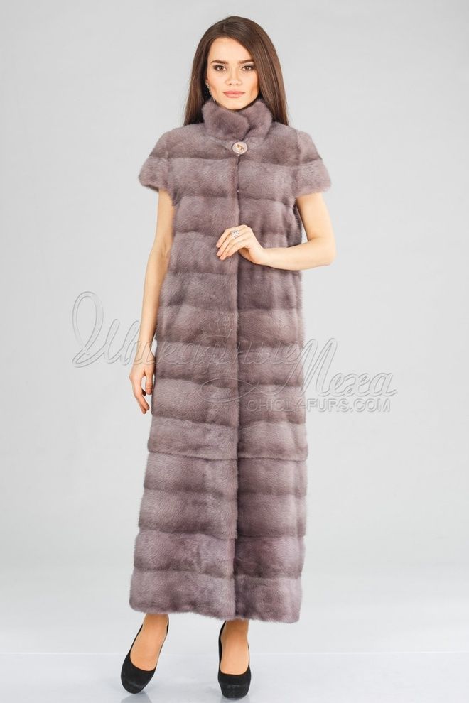 Жилетка-трансформер из меха норки 2 в 1 Лола Жилетка-трансформер из меха норки 2 в 1 Лола